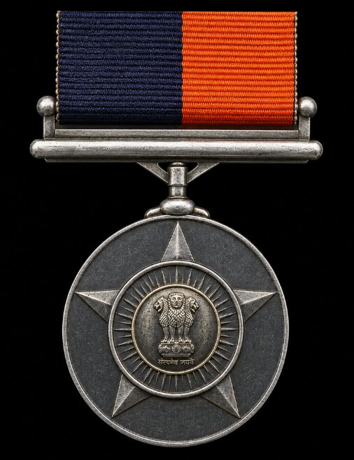 The Vir Chakra, India's third-highest wartime gallantry decoration