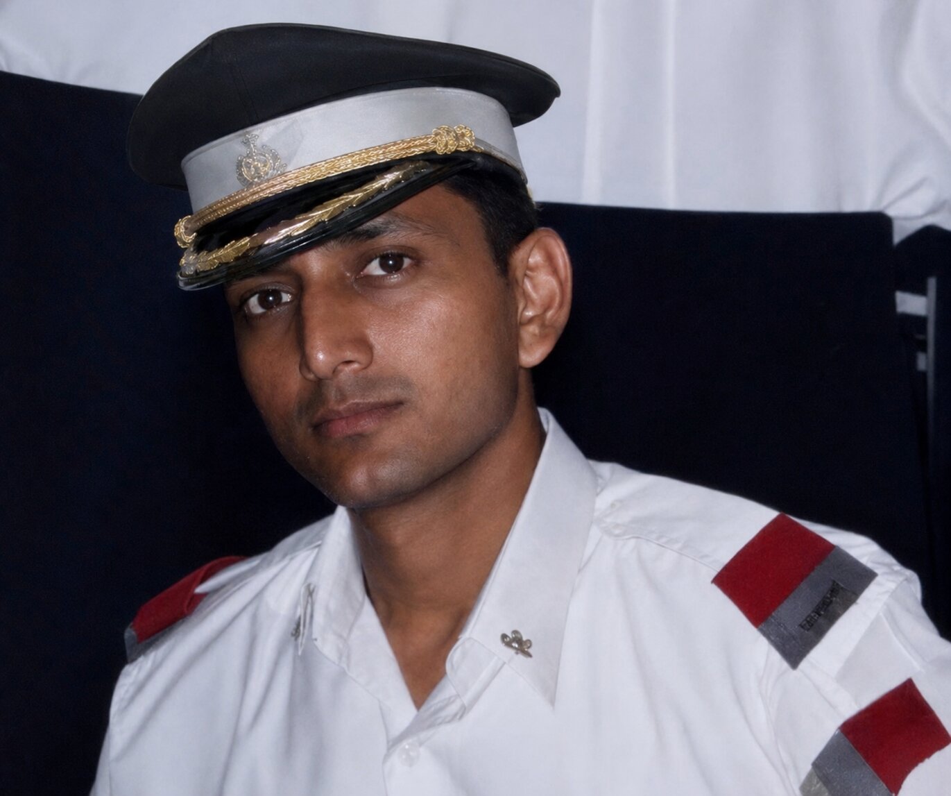 Captain Amit Bhardwaj, official portrait, 4 JAT