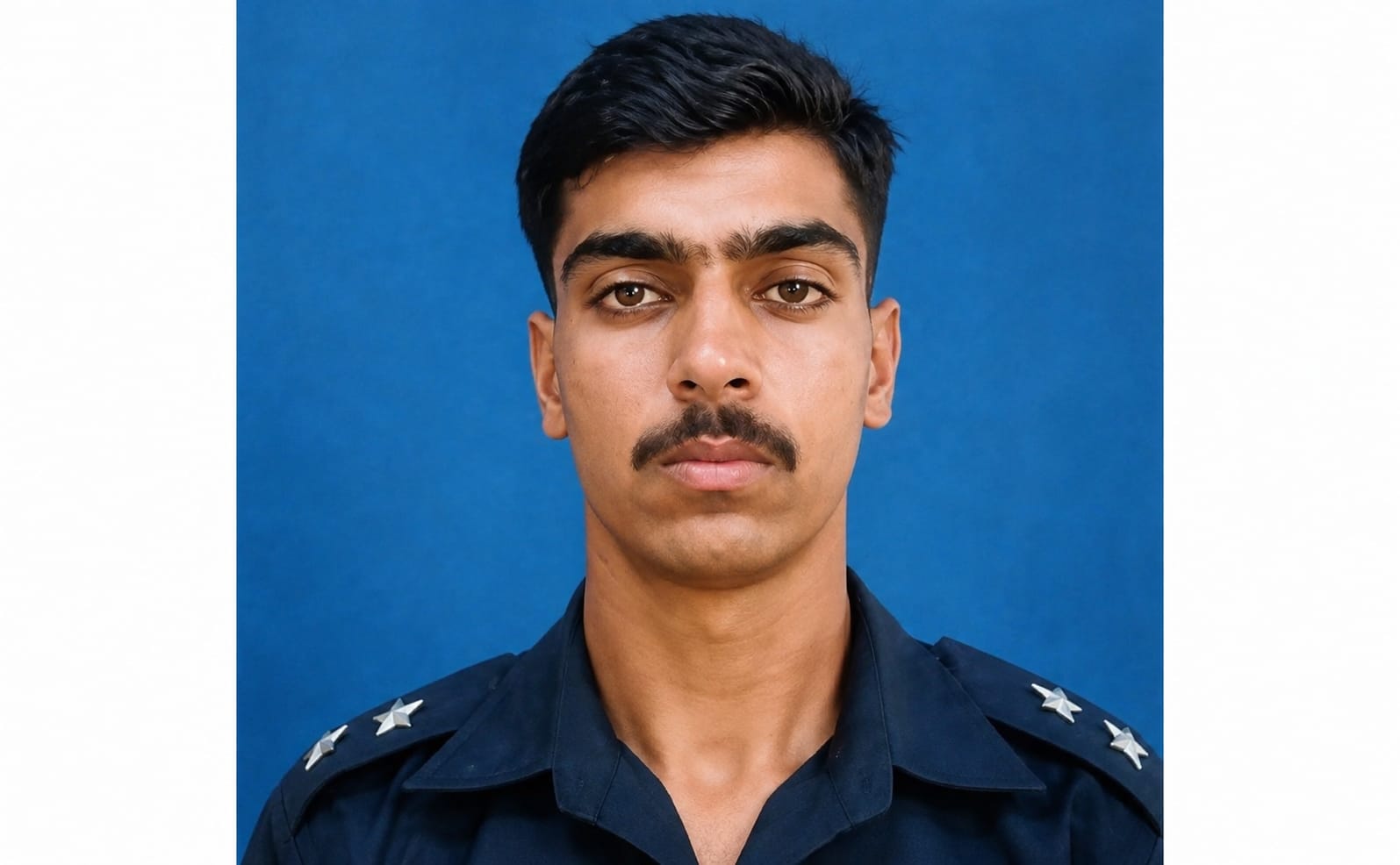Captain Saurabh Kalia, official service portrait, 4 JAT